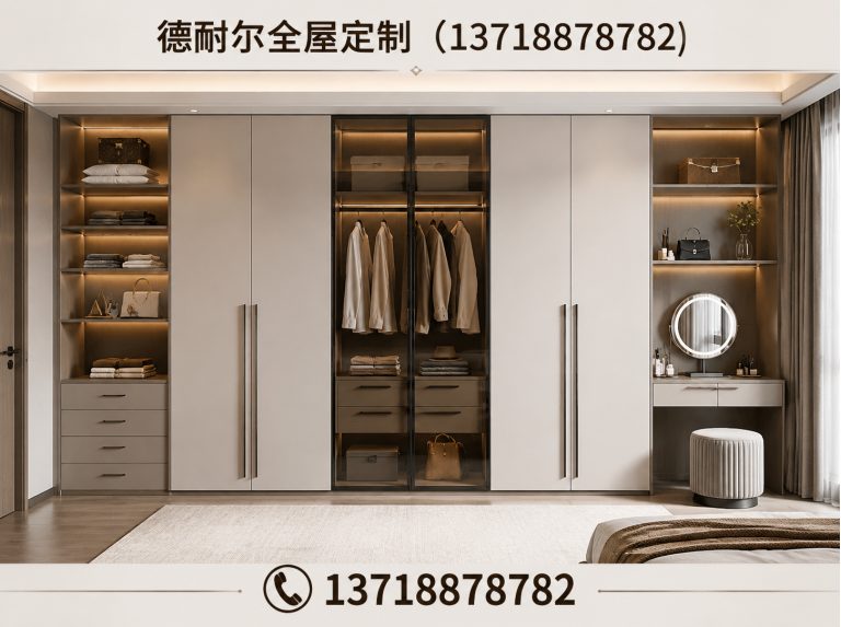 开平区定制衣柜展示图